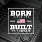 Husky Liners Weatherbeater Floor Mats | Fits 2010-2012 Toyota 4Runner, 2010-2013 Lexus GX460 | Front & 2nd Row, 3-pc Black - 98571 - Image 2