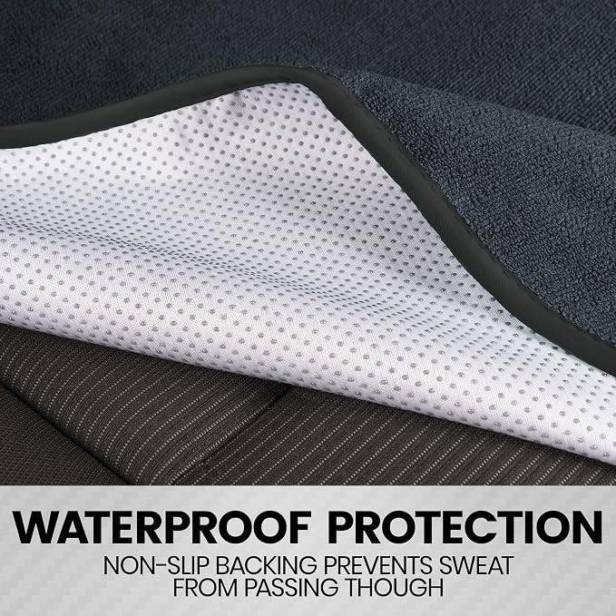 BDK UltraFit Waterpoof Car Seat Towel Cover, 2 Pack with Black Trim – Washable Sweat Seat Protector, Ideal for Gym Swimming Surfing Running Crossfit, Fits Most Auto Truck Van SUV - Image 7