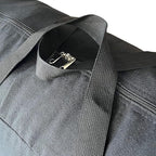 YiKitHom Extra Large Storage Canvas Duffle Bag for Travel, Black Oversized Giant Big Traveling Duffle Bag - Image 5