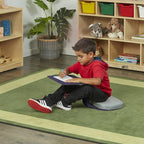 ECR4Kids The Surf Portable Lap Desk, Flexible Seating, Eggplant - Image 11