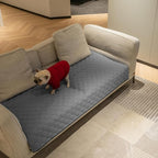 gogobunny 3X Stronger Waterproof Pet Blanket, Scratch Proof Furniture Protector for Dogs Cats, Reversible Cover 30x70 Inch, Dark Grey/Light Grey (Pack of 2) - Image 7