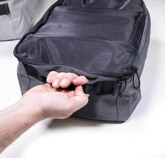 VanEssential Packing Cube with Transparent Mesh Top X-Large - Charcoal Gray - Image 6