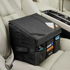 Passenger Seat Organizer and Car File Organizer for Mobile Office Work | High Road's Car Office Organizer is a Desktop and Filing Organizer with Adjustable Divider Panels for Custom Storage by HighRoad