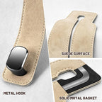 SUKIPIN Car Hooks, Car Seat Headrest Hooks for Purses and Bags 2-Pack Beige | Car Accessories for Women, Solid Durable Construction, Quick Tool-free Mounting, Universal Fit for Most Vehicle Headrests - Image 3