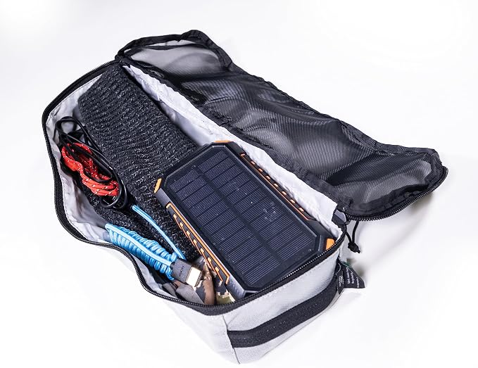 VanEssential Packing Cube with Transparent Mesh Top Small - Cool Gray - Image 2