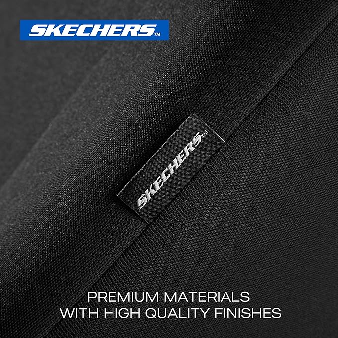 Skechers Seat Covers, Premium Breathable Polyester Car Seat Covers, Car Seat Covers Full Set Airbag Compatible, Automotive Comfort for Most Cars, Vans, Trucks, SUVs (Full Set,Black) - Image 4