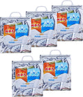 Superio Hot and Cold Insulated Bags for Food Delivery, Grocery Shopping Bags, Food Storage for Hot and Frozen Food for Travel, Disposable Cooler Bag, Reinforced Thermal Lunch Bag (5, 12"x13.5") by Superio