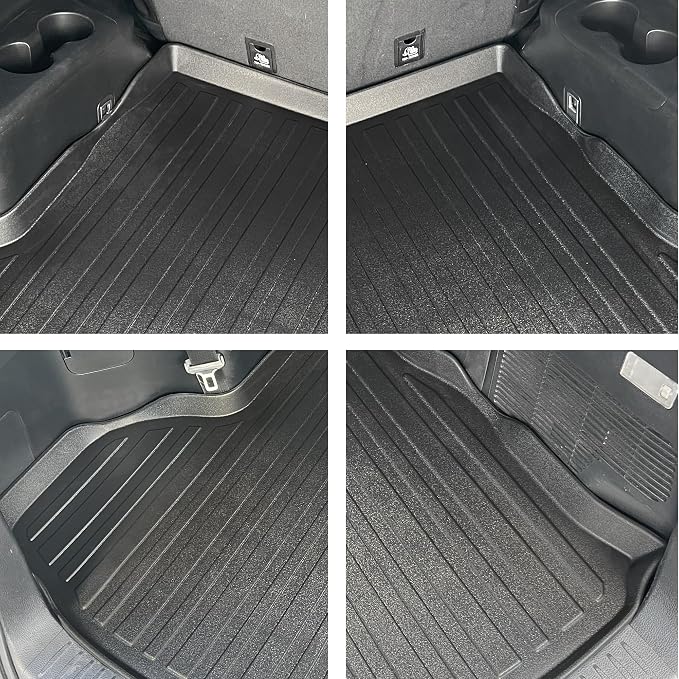 Premium Cargo Liner for Toyota Highlander SUV 2014-2019 - 100% Protection - Custom Fit Car Trunk Mat - All-Season Black Cargo Mat - 3D Shaped Laser Measured Trunk Liners for Toyota Highlander - Image 2