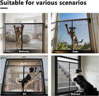 Steel Pet Grille (48 Inch, Brown) Rv Screen Door Protector for Dogs, Cats - Image 4