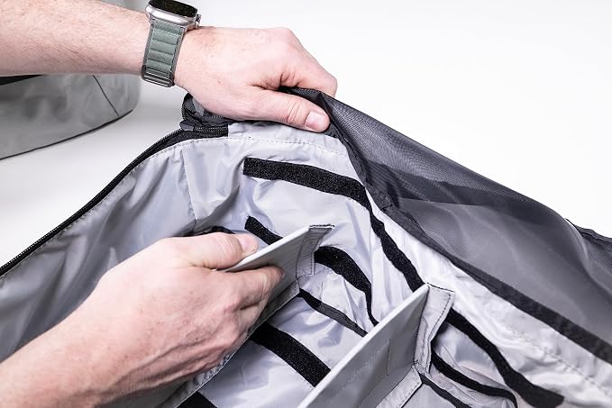VanEssential Packing Cube with Transparent Mesh Top X-Large - Charcoal Gray - Image 5