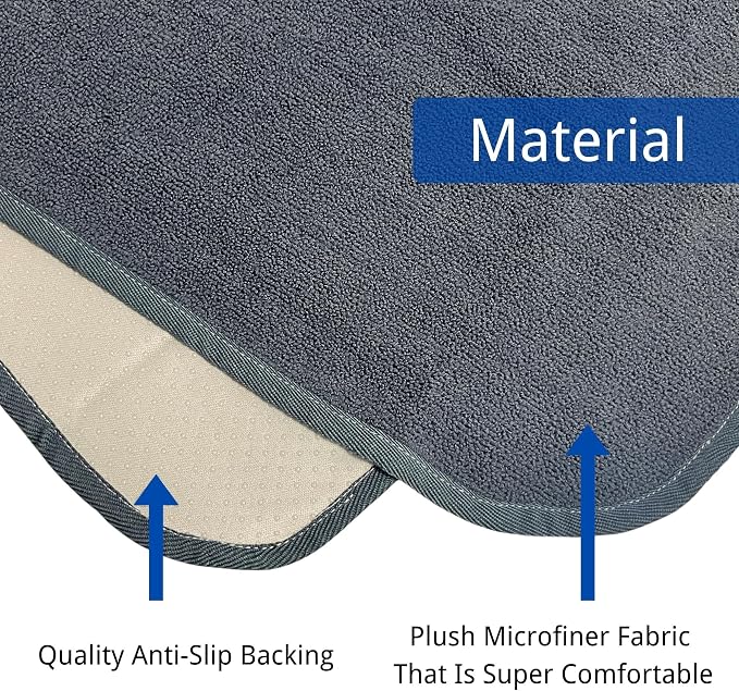 Waterproof Car Seat Cover for Front Seats, Protector for Cars SUVs Trucks, Sweat Towel Seat Covers Bucket for Gym,Workout,Beach,Hiking,Running and Swimming (Grey, 2PCS) - Image 4