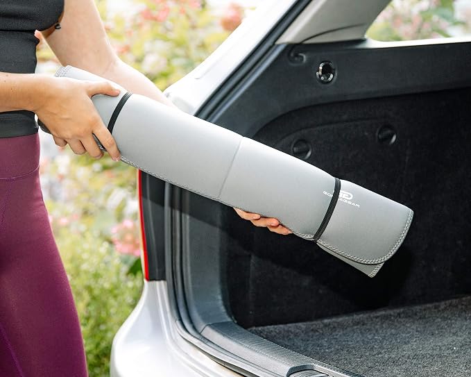 Gear Gray Premium Universal Fit Waterproof Stain Resistant Grey Car Seat Cover Neoprene Non-Slip Bucket Seat Dog Sweat Proof Protector Save Your Leather Cloth Seats Van Truck Auto SUV Sedan - Image 9