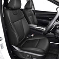 TTX LIGHTING Custom Fit Seat Covers for Hyundai Tucson 2022 2023 2024 Hybrid -Faux Leather Full Set Compatible Airbag Car Seat Protector Black（Just for Hybrid ONLY by TTXLIGHTING%C2%AE