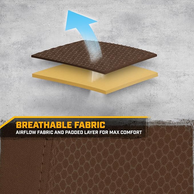 CAT Flexfit Brown Rear Seat Cover for Cars, SUVs & Mid-Size Pickup Trucks - Durable 60/40 Split Rear Bench Seat Protector, Back Seat Cover, Interior Auto Accessory, Not for Full-Size Pickup Trucks - Image 8