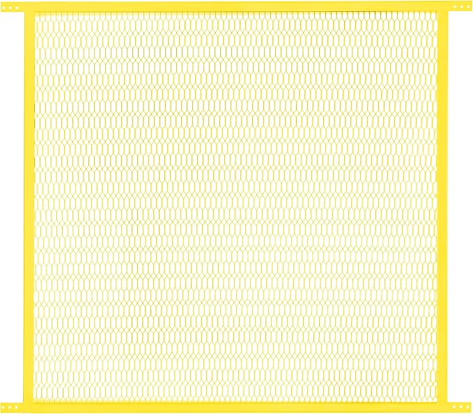 Guardian Steel Pet Grille Screen Door Protector for Dogs Pets Cats Scratch Protector Replacement RV Screen Door Guard Pet Proof Screen Door (Yellow, 36 Inch) by GuardianBuilt