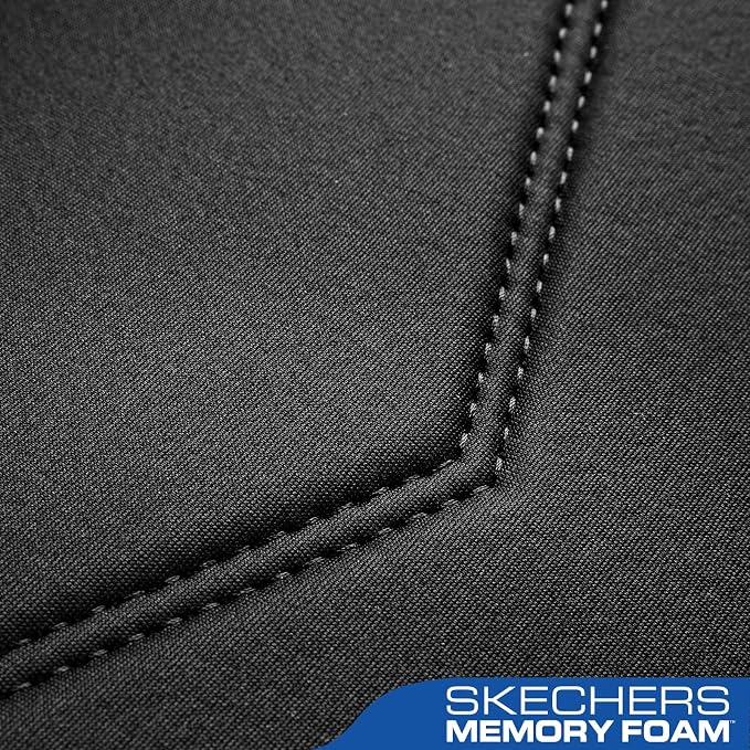 Skechers Memory Foam Seat Covers,Leather Car Seat Covers, Ultimate Comfort & Support Seat Covers Full Sets Airbag Compatible, Automotive Universal Fit Most for SUVs, Vans, Sedans, Cars, Trucks,Orange - Image 6