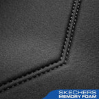 Skechers Memory Foam Seat Covers,Leather Car Seat Covers, Ultimate Comfort & Support Seat Covers Full Sets Airbag Compatible, Automotive Universal Fit Most for SUVs, Vans, Sedans, Cars, Trucks,Orange - Image 6