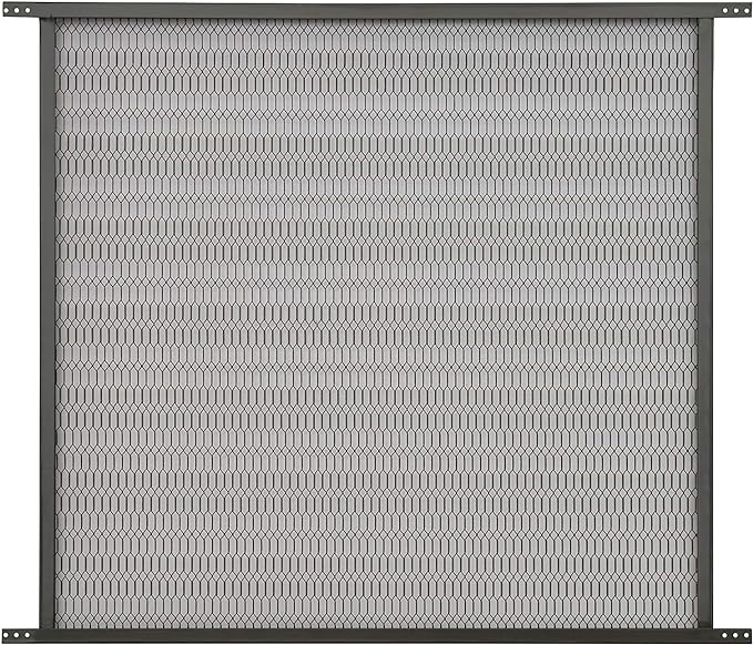 Guardian Steel Pet Grille Screen Door Protector for Dogs Pets Cats Scratch Protector Replacement (Bronze, 36 inch) Screen Door Guard Pet Proof Rv Screen Door Grill Guards by GuardianBuilt