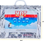 Superio Hot and Cold Insulated Bags for Food Delivery, Grocery Shopping Bags, Food Storage for Hot and Frozen Food for Travel, Disposable Cooler Bag, Reinforced Thermal Lunch Bag (1, 15.5"x13") - Image 2