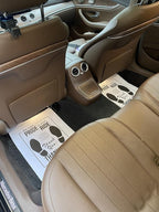 White Car Paper Floor Mats,50Pcs Vehicles Disposable Floor Pads,Temporary Cars Floor Protector,Automotive Mat Covers Protector,Detailing Detail Wash,Temporary Sticky 16x20inch - Image 7