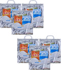 Superio Hot and Cold Insulated Bags for Food Delivery, Grocery Shopping Bags, Food Storage for Hot and Frozen Food for Travel, Disposable Cooler Bag, Reinforced Thermal Lunch Bag (6, 12"x13.5") by Superio