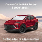 EcoNour Windshield Sunshade Compatible for Buick Encore 2020-2024 2025 2026 | Sun Visor for Front Windshield & Window Sun Shade Cover, UV Heat Blocker & Protector, Car Accessories - Image 2