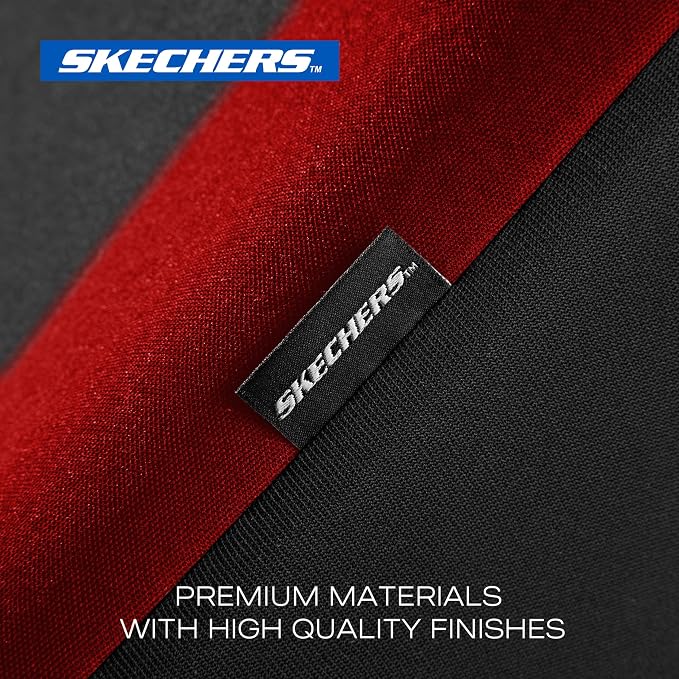 Skechers Seat Covers, Premium Breathable Polyester Seat Covers, Car Seat Covers Front Seats Airbag Compatible, Automotive Comfort for Most Cars, Vans, Trucks, SUVs (Two Front,Red) - Image 4