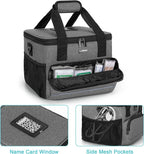Trunab Insulated Medical Bag with Dividers, Medicine Pouch,Grey | Empty Bag for Custom Setup, Ideal for Home, Travel and Camping - Image 4