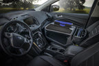 AutoExec Efficiency FileMaster Car Desk for Your Vehicle Workstation and Mobile Office, Grey - Image 2