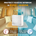 EcoNour RV Vent Insulator, 14" x 14" RV Skylight Cover Reflective Insulation - Image 7