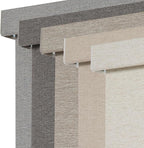 Persilux Blackout Roller Shades for Indoor Window Blinds,Cordless,Linen Fabric,Thermal Insulated Fabric UV Protection Shades for Home,Office,Bedroom,Door,Blackout-Cream,22 1/2" W X 64" H by PersiluxHome