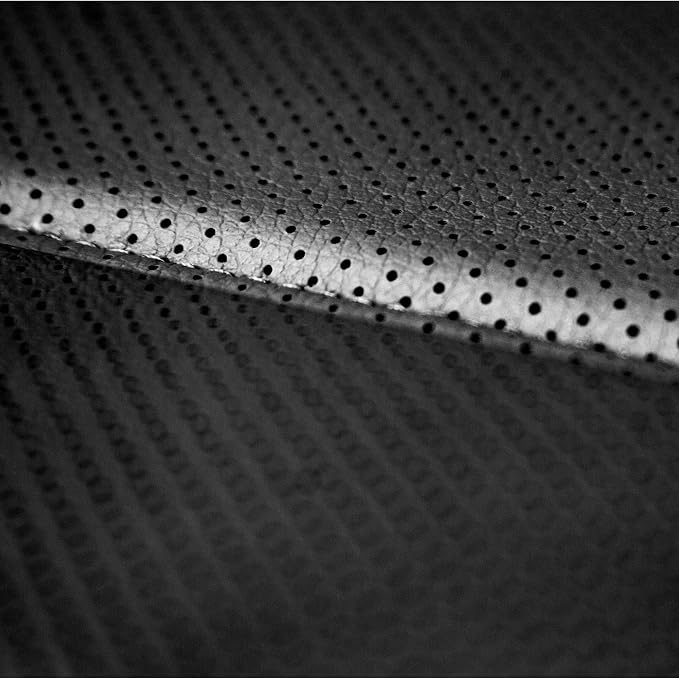 FH Group Car Seat Cover Cushion - Rear Seat Covers for Cars Trucks SUV, Faux Leather Car Seat Cushions, Waterproof Car Seat Cover Cushion, Universal Fit Car Seat protector Rear Set Black - Image 3