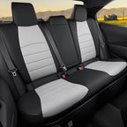 HKZ Customized Special seat Cover for Toyota Corolla (Black+Grey, 2020-2022 Corolla XLE) - Image 2