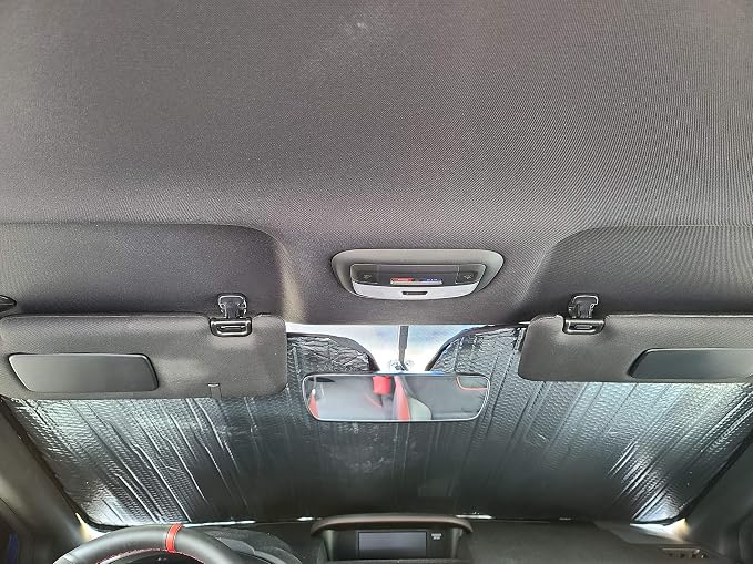AutoTech Zone Sunshade for 2014-2023 Jeep Cherokee (NOT Compatible with Grand Cherokee), Custom-fit Windshield Sun Shade - Image 6