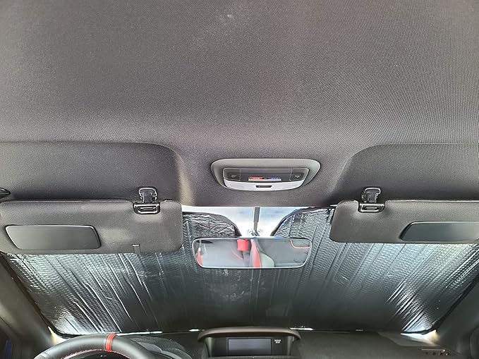 AutoTech Zone Sunshade for 2009-2013 Toyota Corolla Sedan, Custom-fit Windshield Sun Shade - Image 6