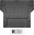 VaygWay Heavy Duty Cargo Liner Trunk Floor Mat – All Weather Trunk Protection Floor Mat - Black Rubber Trimmable Durable Cargo Auto Mat – Universal Fit Car SUV Truck Auto by VaygWay