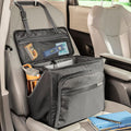 Front Seat Car Organizer, Laptop Organizer and Car and Truck File Organizer | High Road's Mobile Office Organizer with Desk Supplies Compartment, 2 Insulating Bottle Holders and Laptop Sleeve by HighRoad